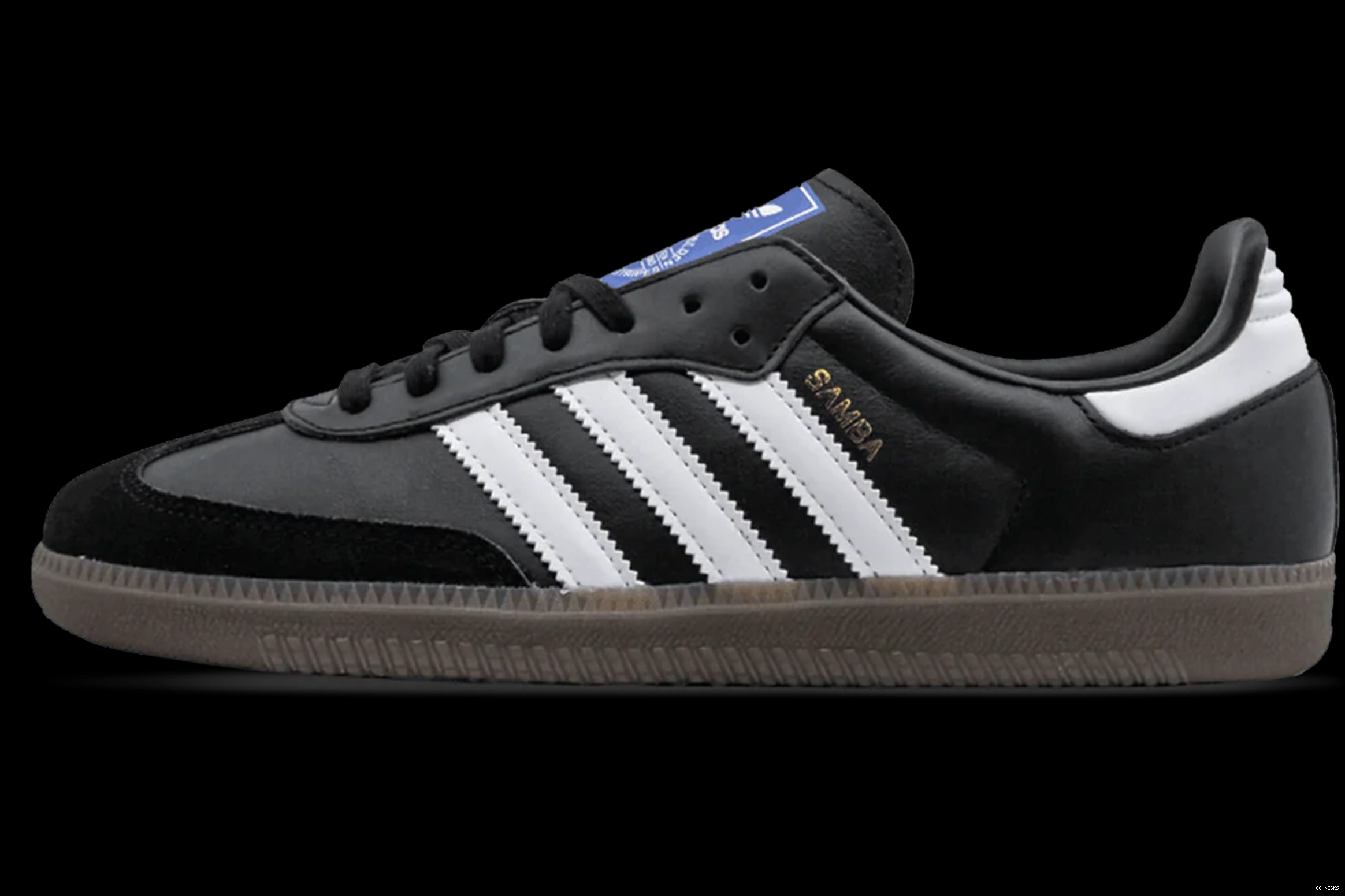 Gum' adidas 'Black OG Samba 0806